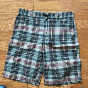 BR Summer Plaid Shorts